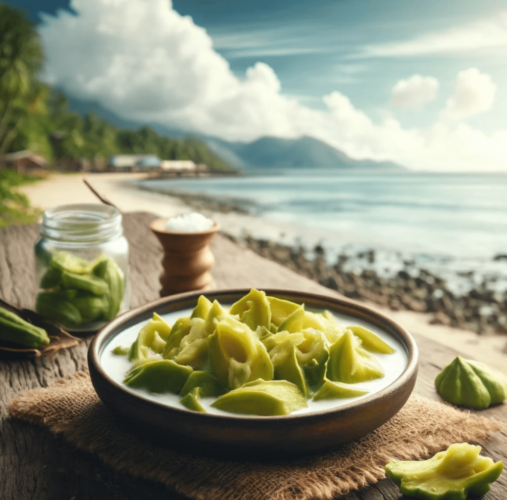 curry de christophines au lait de coco