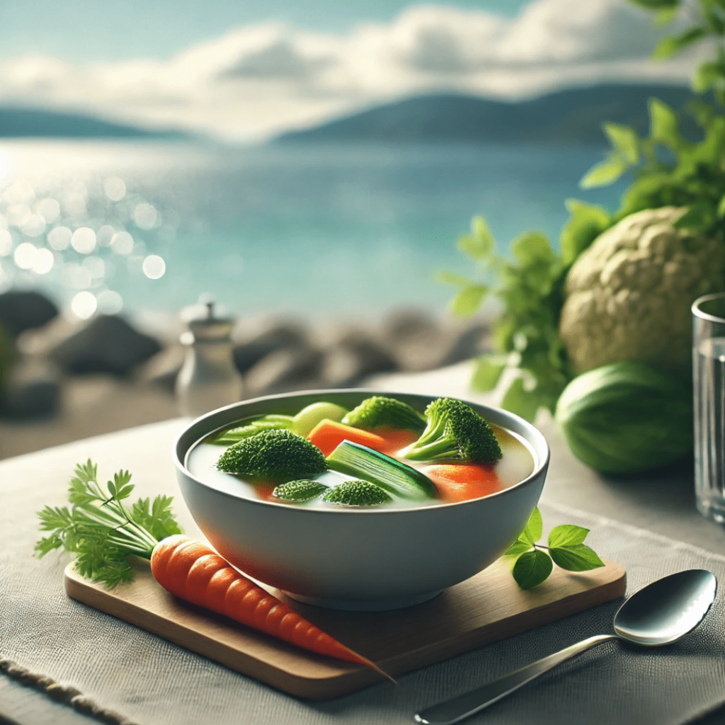 recette du bouillon de légumes avec les restes