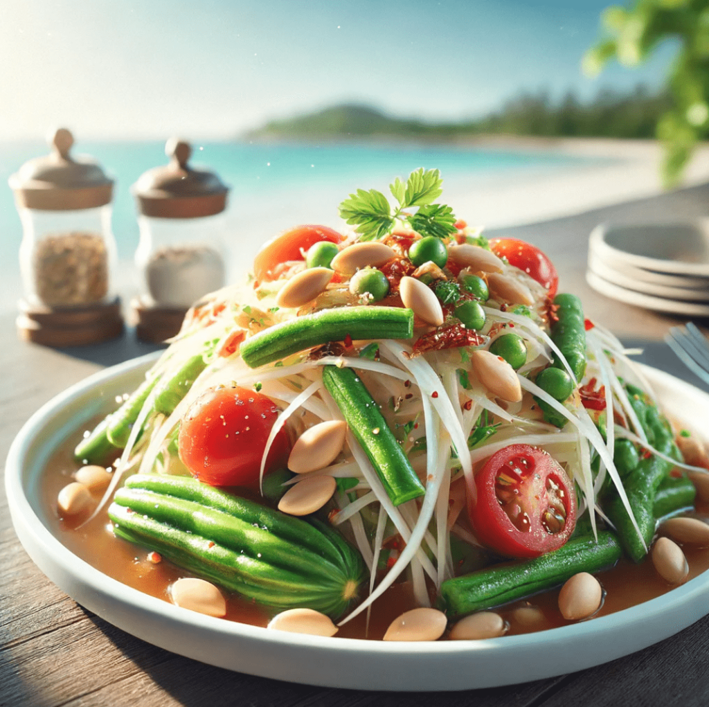 recette salade de papaye thailandaise