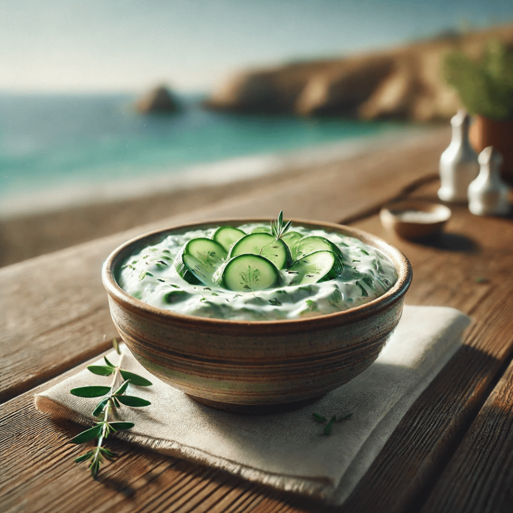 tzatziki de concombres