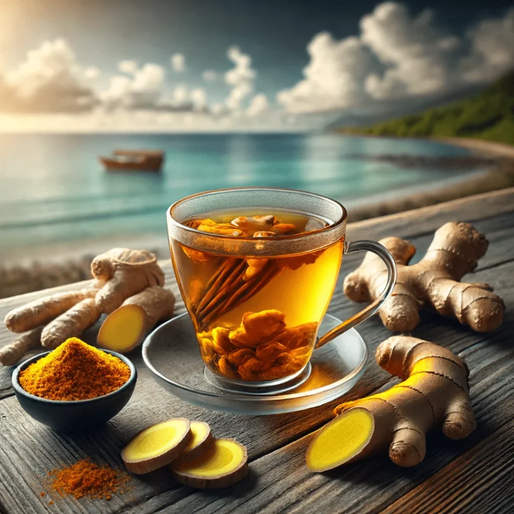 recette thé curcuma gingembre
