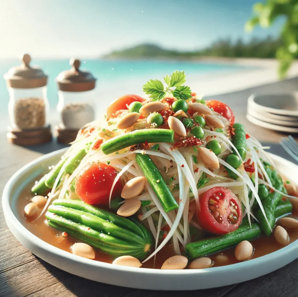 recette salade de papaye thailandaise