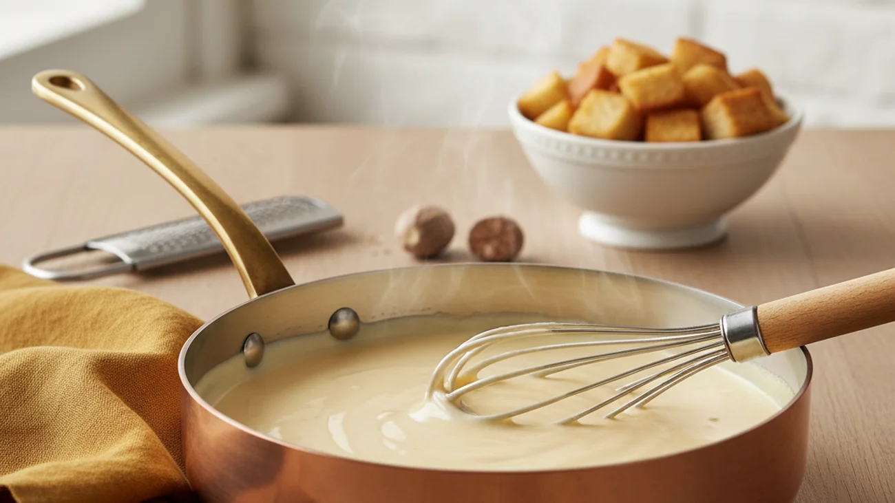 Béchamel sans grumeaux : l'erreur que tout le monde fait et comment l'éviter définitivement