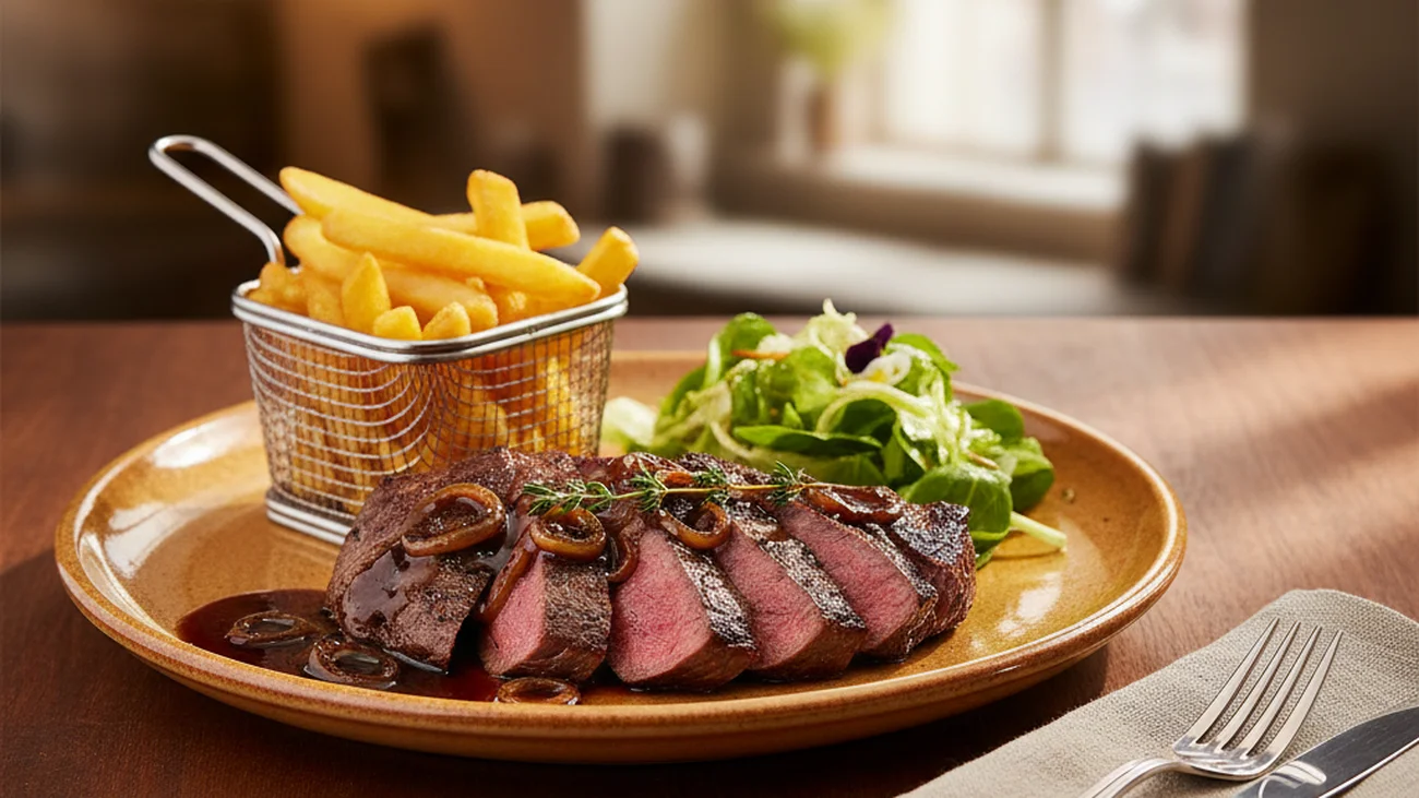 Bavette de bœuf : la sauce balsamique-échalote qui rend la viande inoubliable