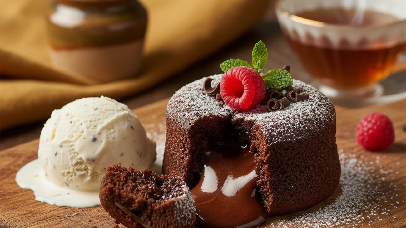 Ce gâteau anglais au chocolat est le plus fondant qu'on ait jamais goûté ici