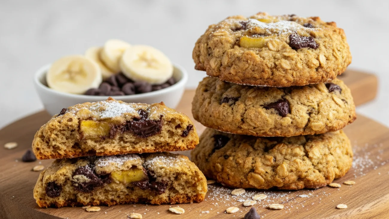 Cookies Chocolat-Banane-Avoine : Les Biscuits Sains Qui ont Trompé Toute ma Famille Pendant 6 Mois