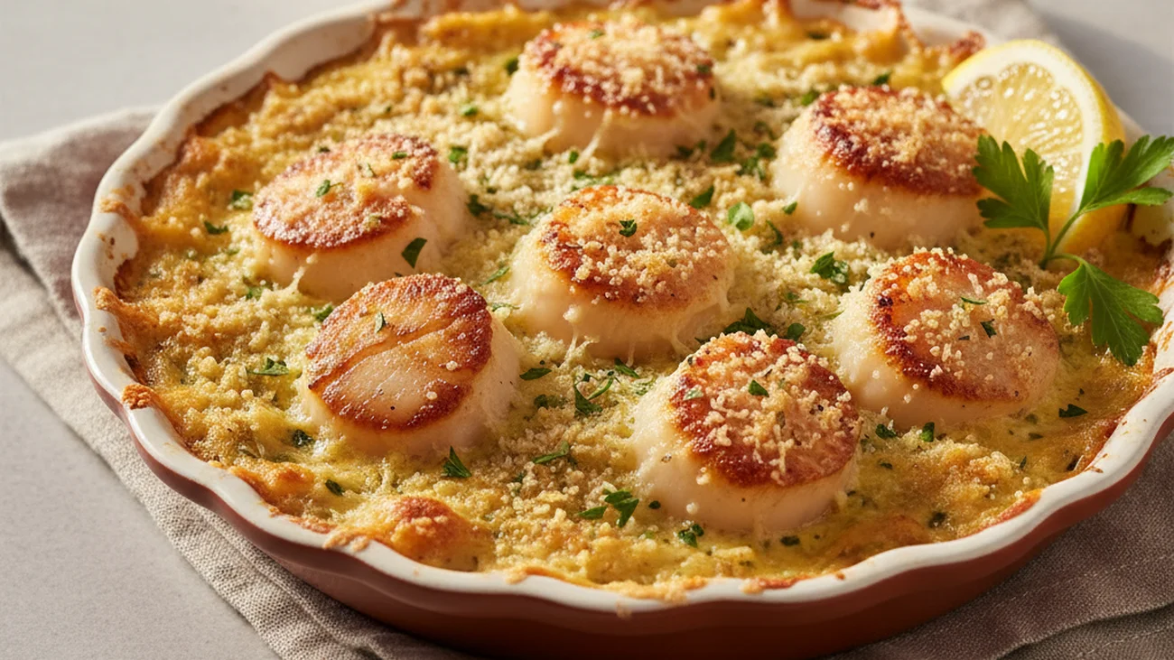 Coquilles Saint-Jacques gratinées comme chez le poissonnier breton, sans payer le prix fort