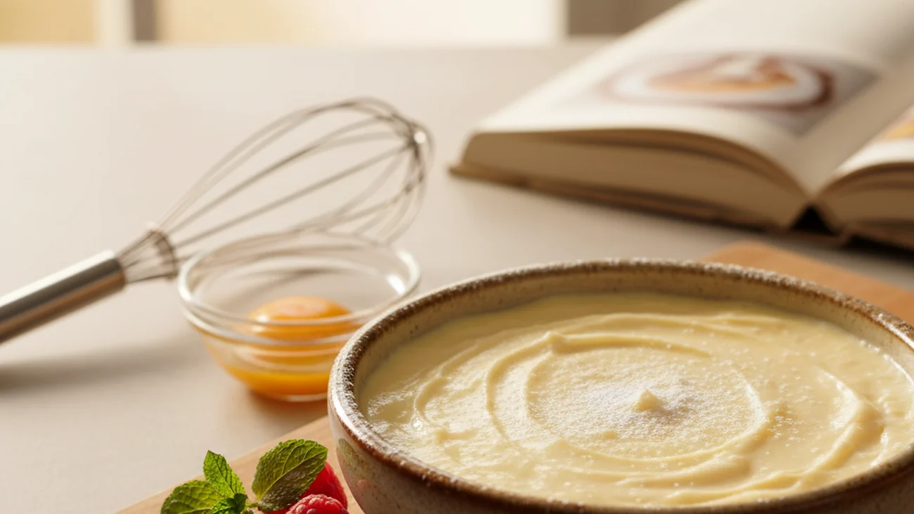 Crème Pâtissière Facile : Le Secret des Pâtissiers pour une Texture Parfaite à la Maison