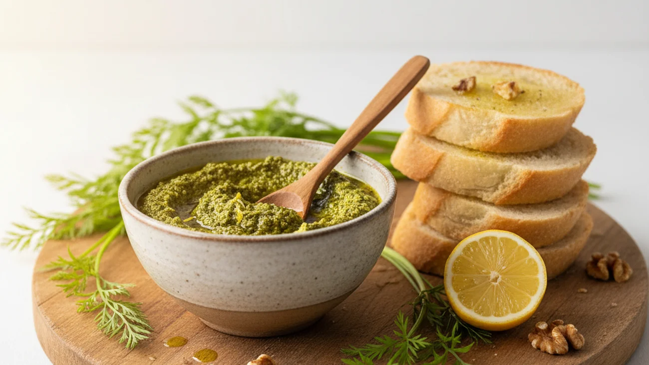 Fanes de carottes à la poubelle ? Ce pesto maison change tout en 5 minutes