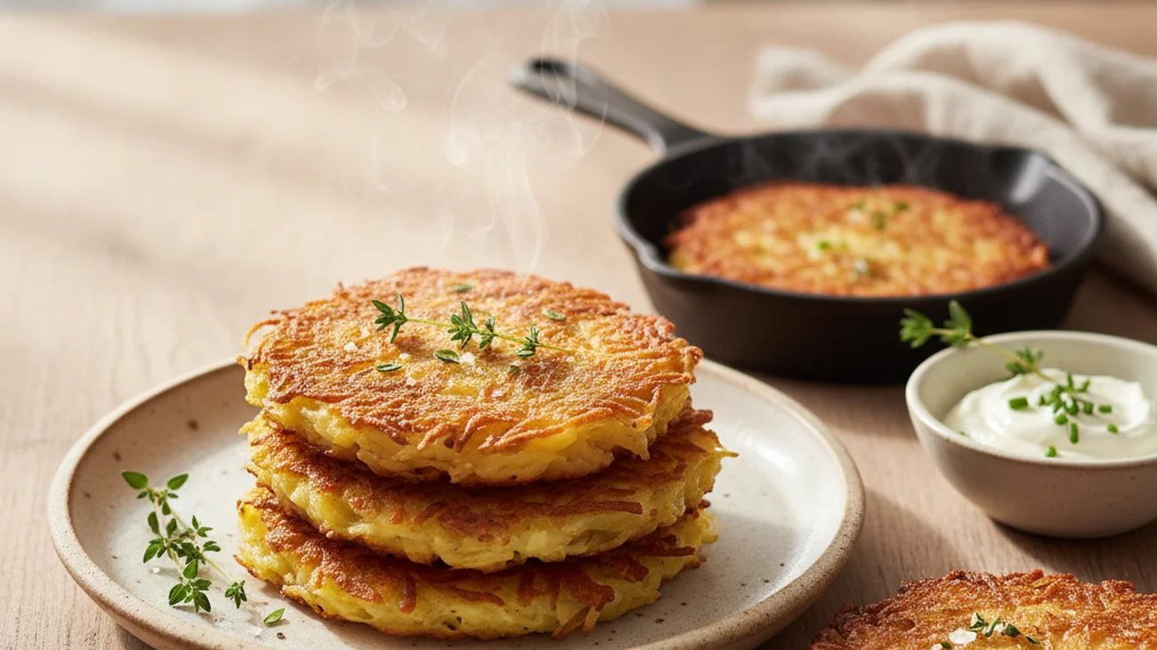 Galettes de Pommes de Terre : La Vraie Recette Croustillante (Celle Qui Ne Se Défait Pas)