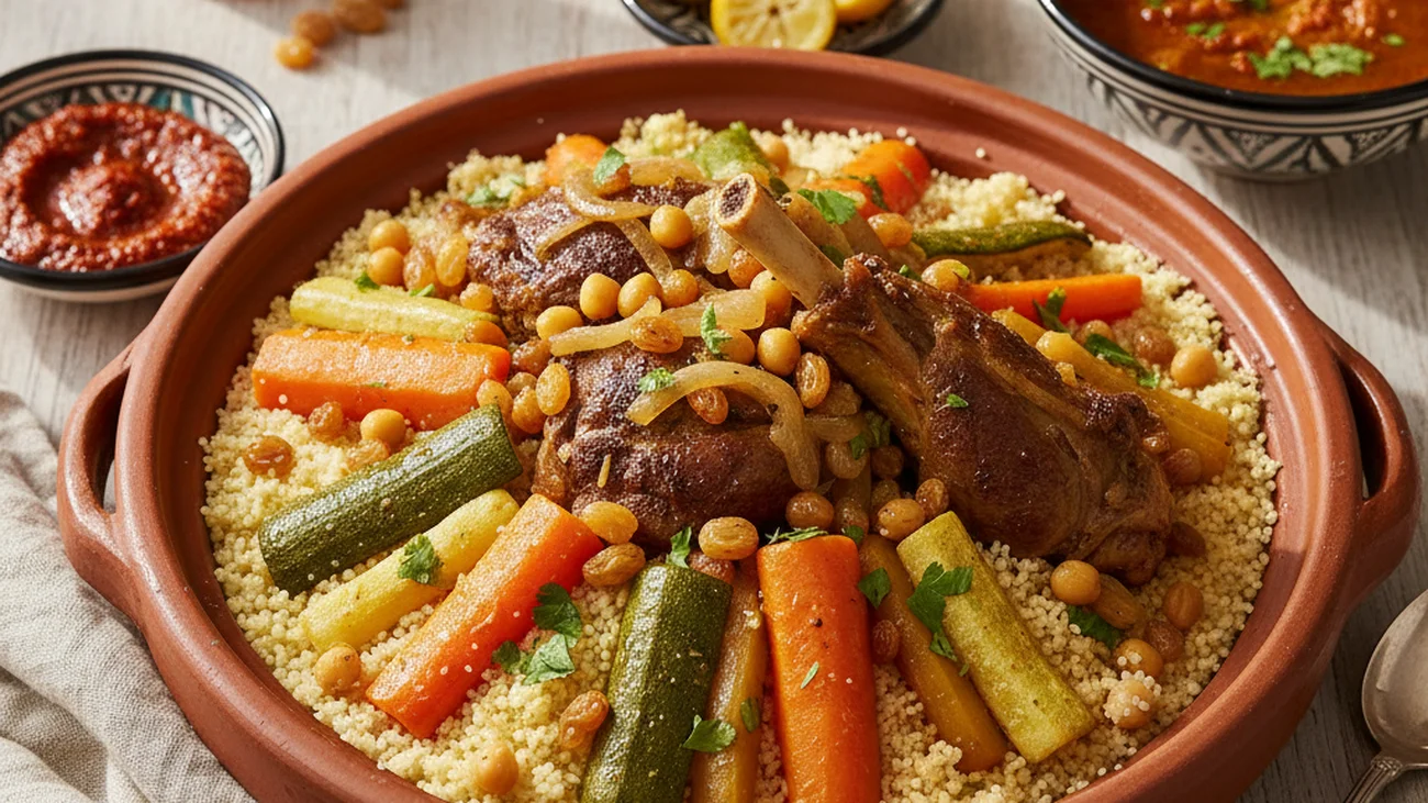 Le couscous marocain authentique : la recette que les mamans de Marrakech ne partagent pas