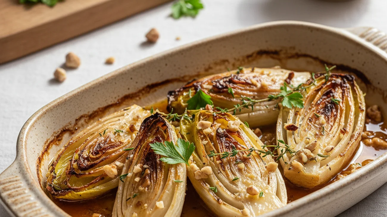 Les endives braisées au four : comment transformer ce légume mal-aimé en plat irrésistible