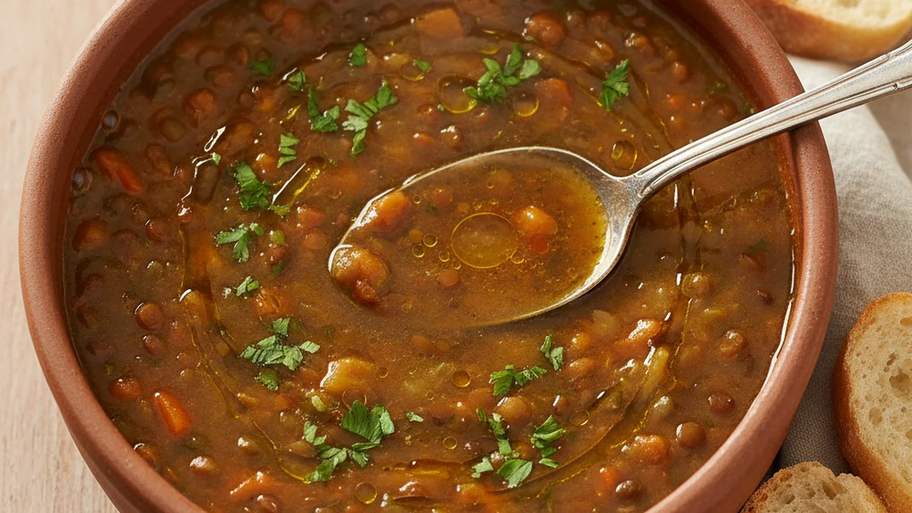 Soupe aux lentilles : l'eau de cuisson que vous jetez vaut de l'or nutritif