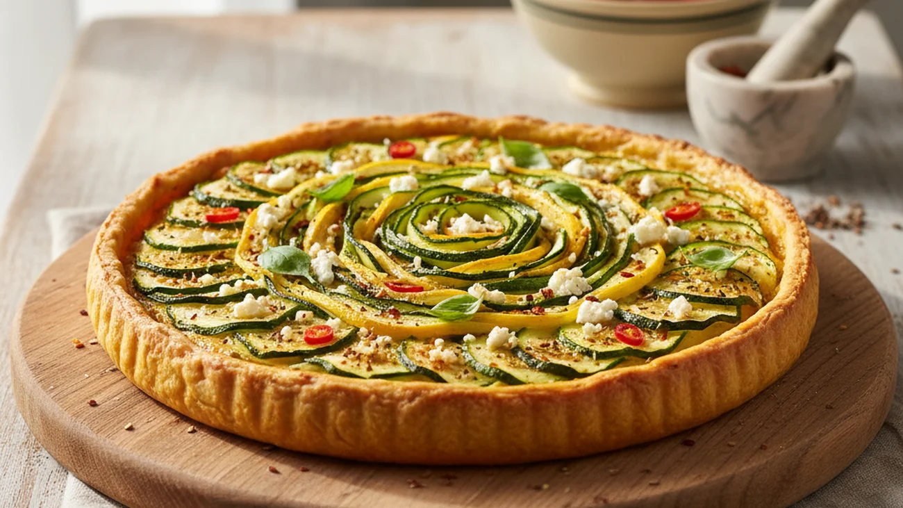 Tarte Courgettes-Épices : La Recette Estivale Qui Fait Oublier la Quiche Lorraine