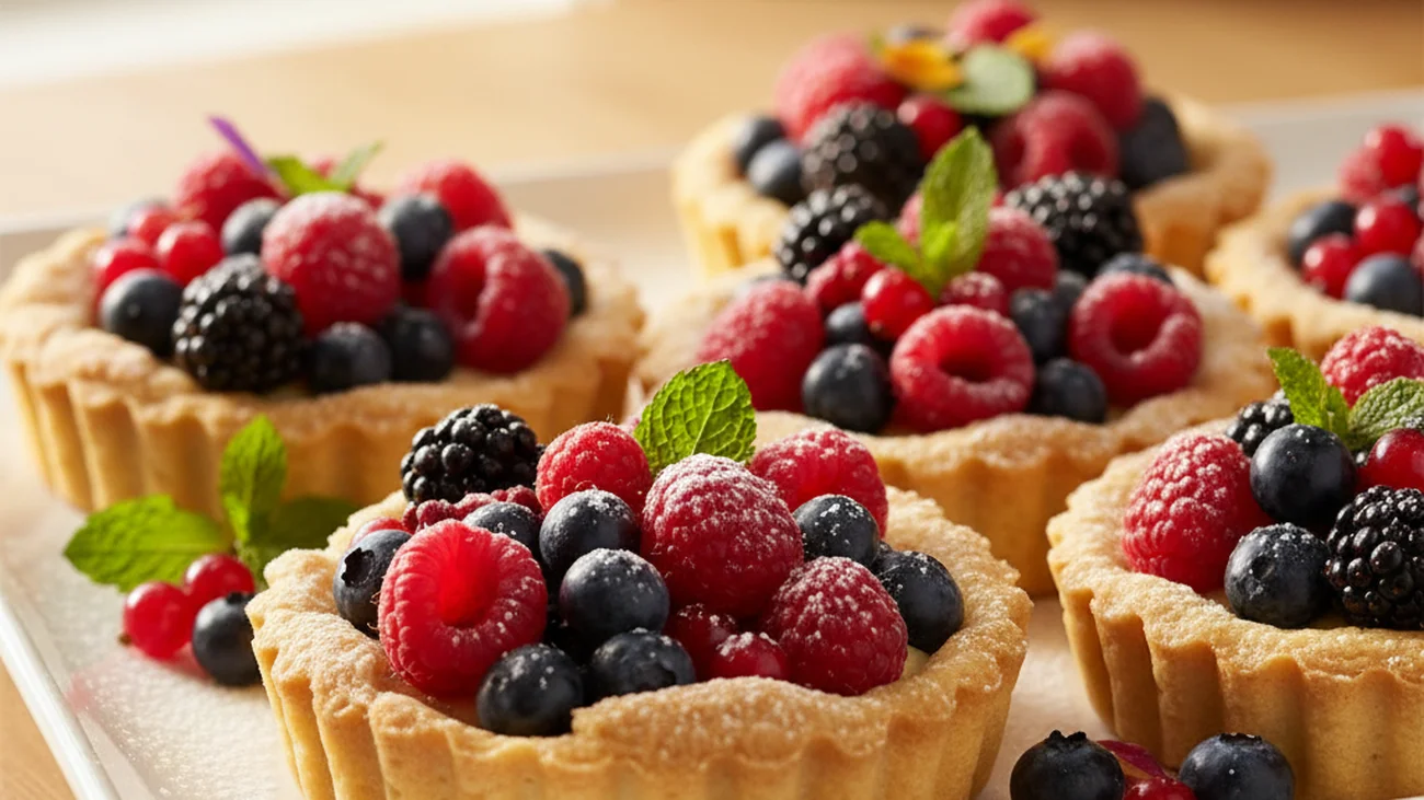 Tartelettes aux fruits des bois : le fond sablé en 10 min qui bluffera vos invités
