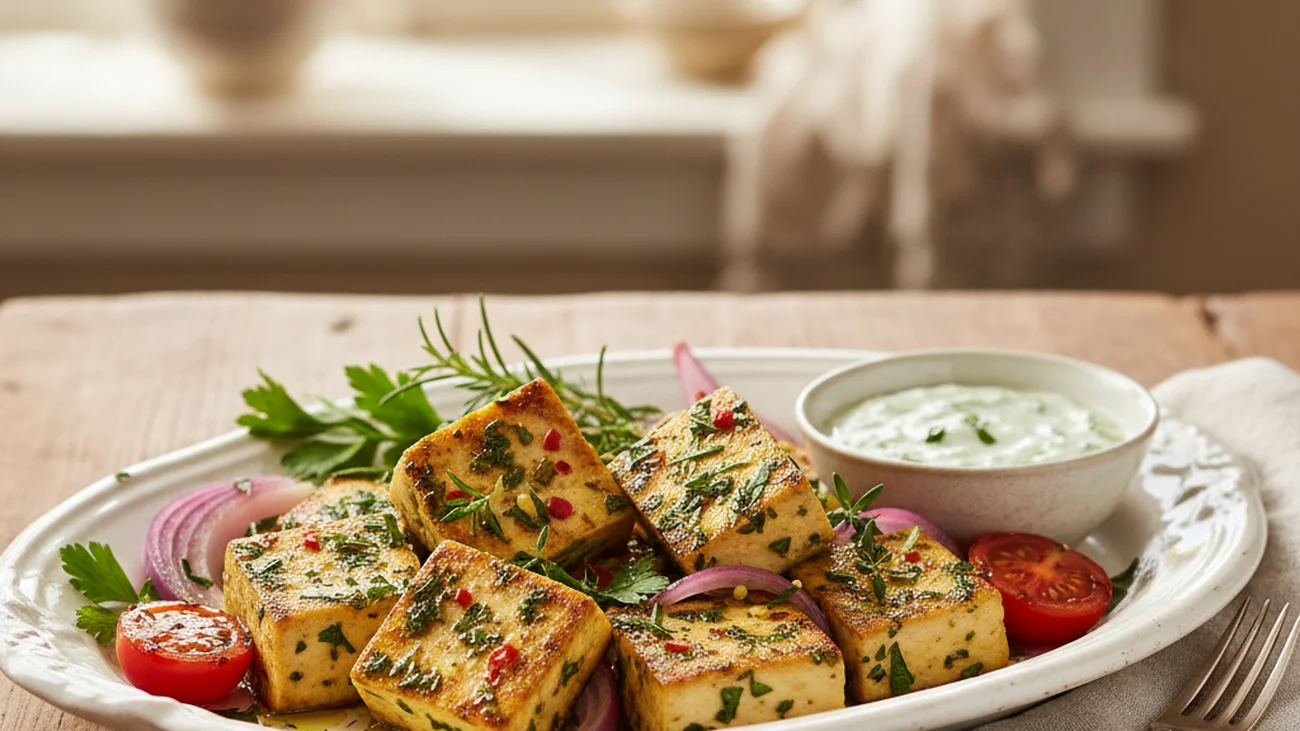 Tofu Mariné aux Herbes Fraîches : La Recette Qui Fait Enfin Aimer le Tofu à Tout le Monde