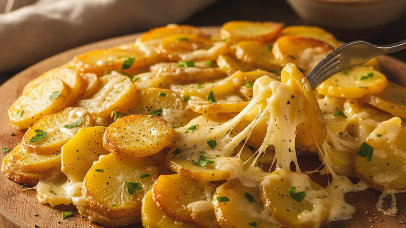 Truffade Auvergnate : Pommes de Terre et Tome Fraîche Fondues, Le Plat le Plus Réconfortant d'Auvergne