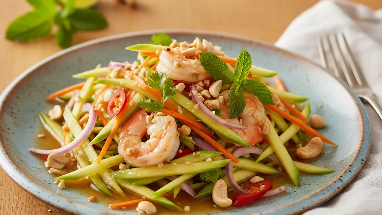 Yum Ma-Muang : la salade de mangue verte thaï qui réveille n'importe quel repas